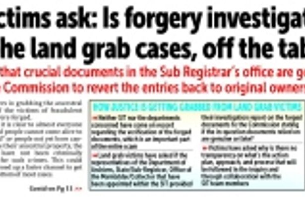 Justice for Goa’s land grab victim goes round and round the corner