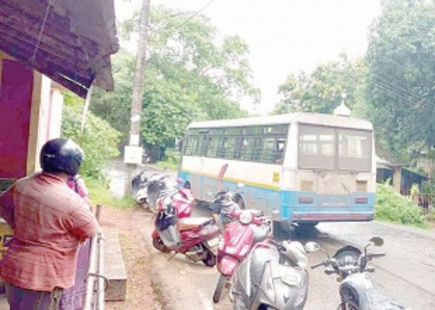 KTC resumes bus service  on Agapur-Ponda route