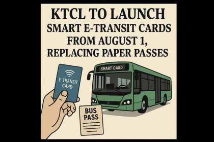 KTCL to Launch Smart E-Transit Cards from August 1, Replacing Paper Passes