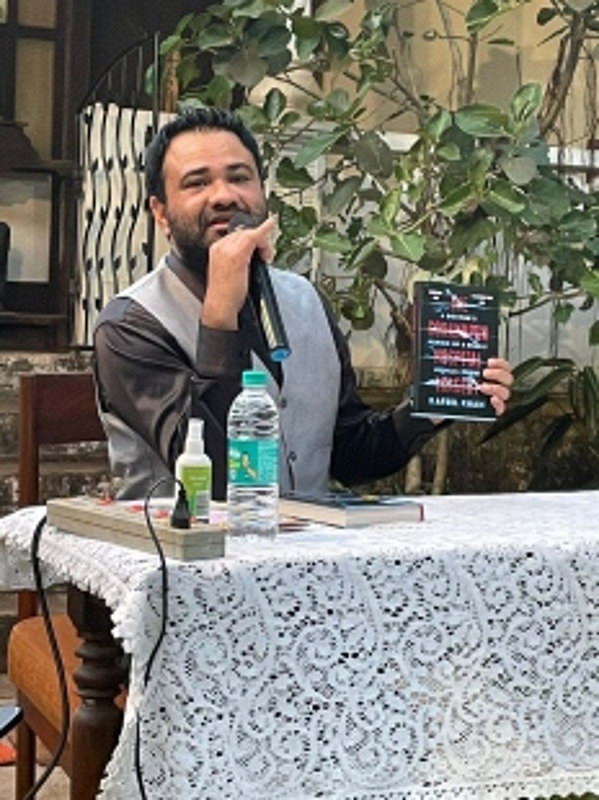 Kafeel Khan talks oxygen and villainisation in his book