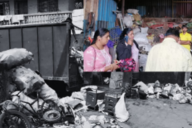 Karapur Sarvan villagers unite against illegal scrapyard