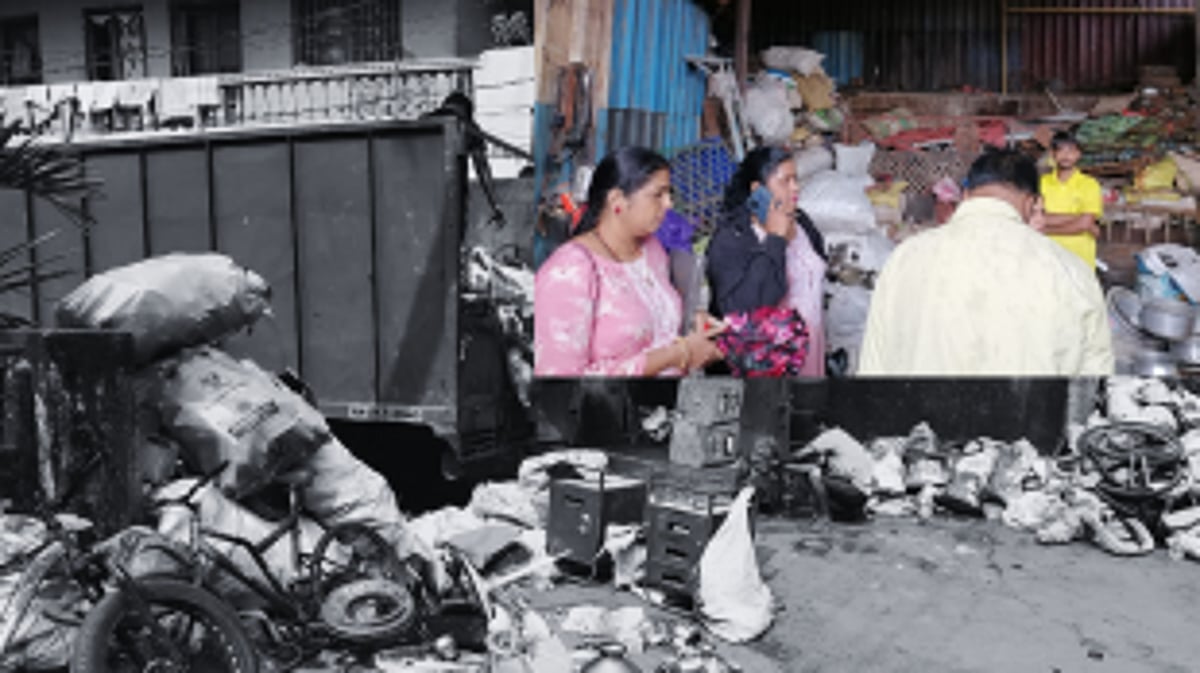 Karapur Sarvan villagers unite against illegal scrapyard