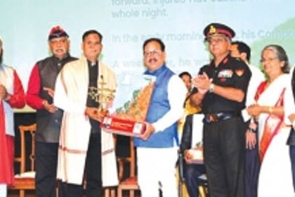 Kargil war veterans honoured  for service and sacrifices