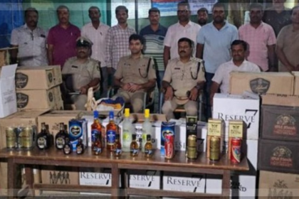 Karnataka Excise Seizes 670 Liters of Goa Liquor, Arrests Rakesh Chougule in Belagavi