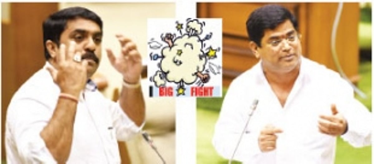 Kavlekar and Sardesai get into a verbal spat over organic farming