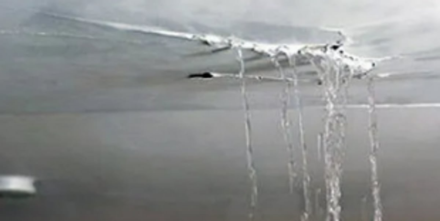 Kavlem electricity dept office roof leaking