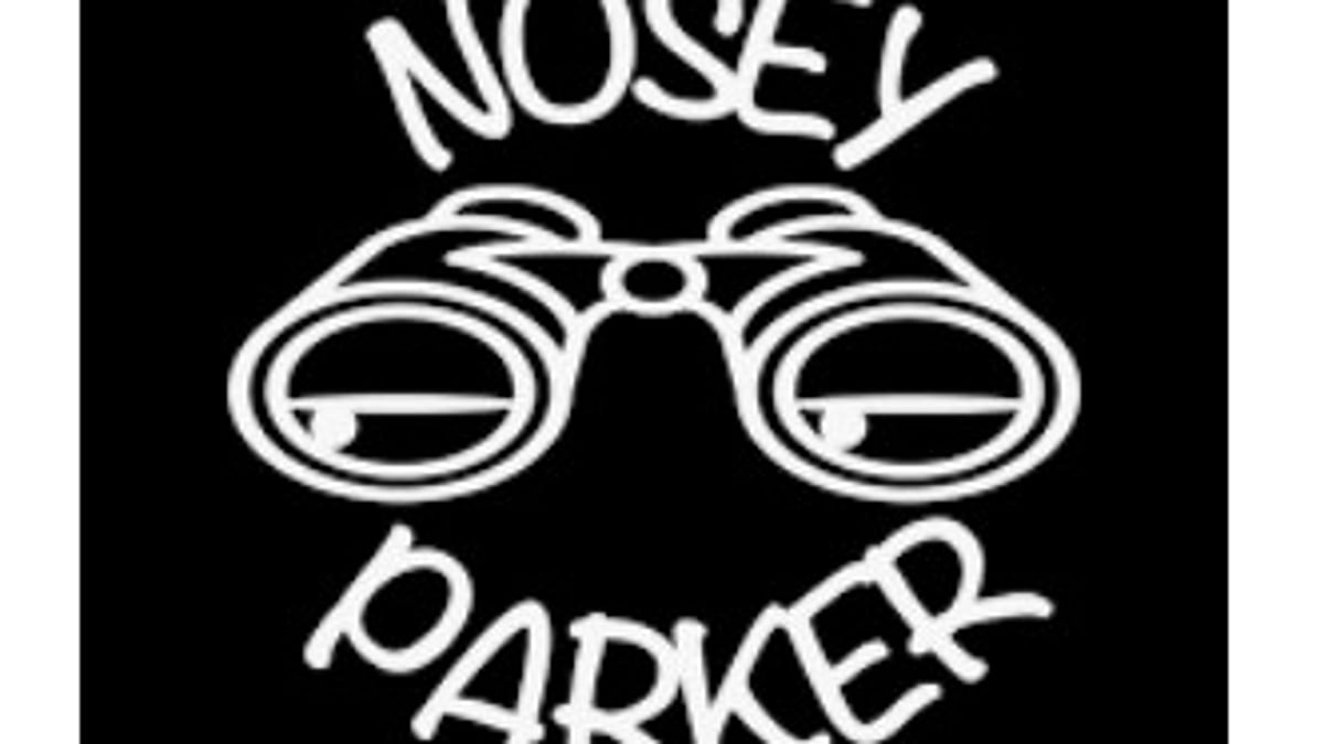 Keep from nosy parkers when in public places