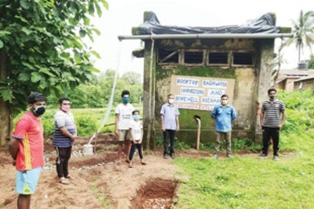 Kelawade becomes first village to harvest rooftop rainwater in Goa