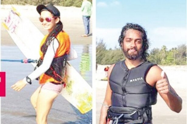 Keona, Varun excel at National Kiteboarding