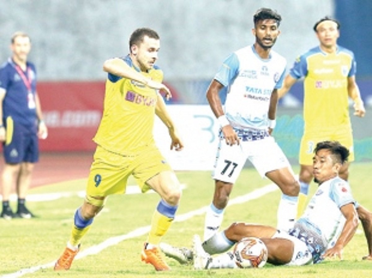 Kerala Blasters share spoils with Jamshedpur FC