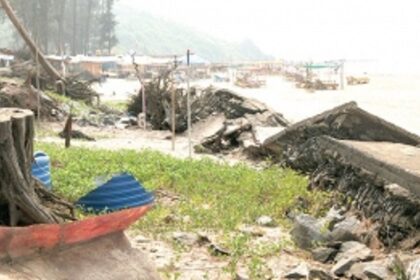 Keri lacks basic infrastructure, tourists shy away from visiting beach