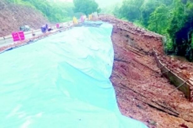 Kerya locals demand scientifically sound drainage to prevent landslides along National Highway