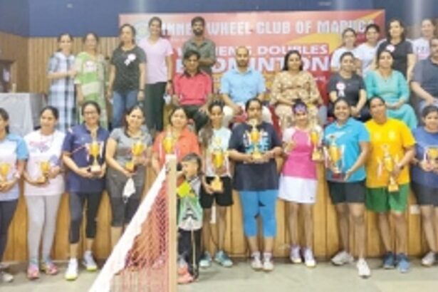 Ketki-Uma win women’s double badminton tournament