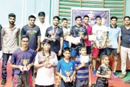 Kewal, Vedant, Rishan and Aaron win titles