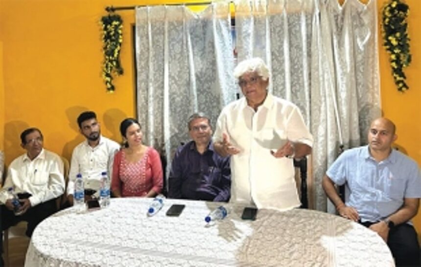 Khalap  claims to have reduced court cases during his stint as law minister