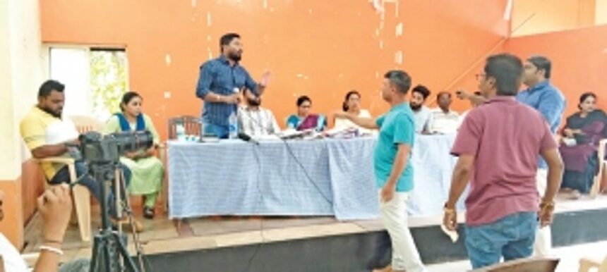 Khandepar VP supports  people’s demand to  oppose Murdi bandhara