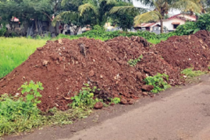 Khandepar locals object to landing  filling in low lying area