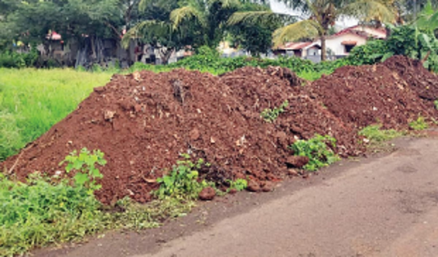 Khandepar locals object to landing  filling in low lying area