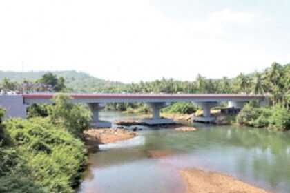 Khandepar river water turns muddy again