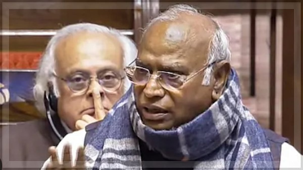 Kharge Criticizes BJP, Tamil Nadu Row Over Delimitation and Hindi Imposition