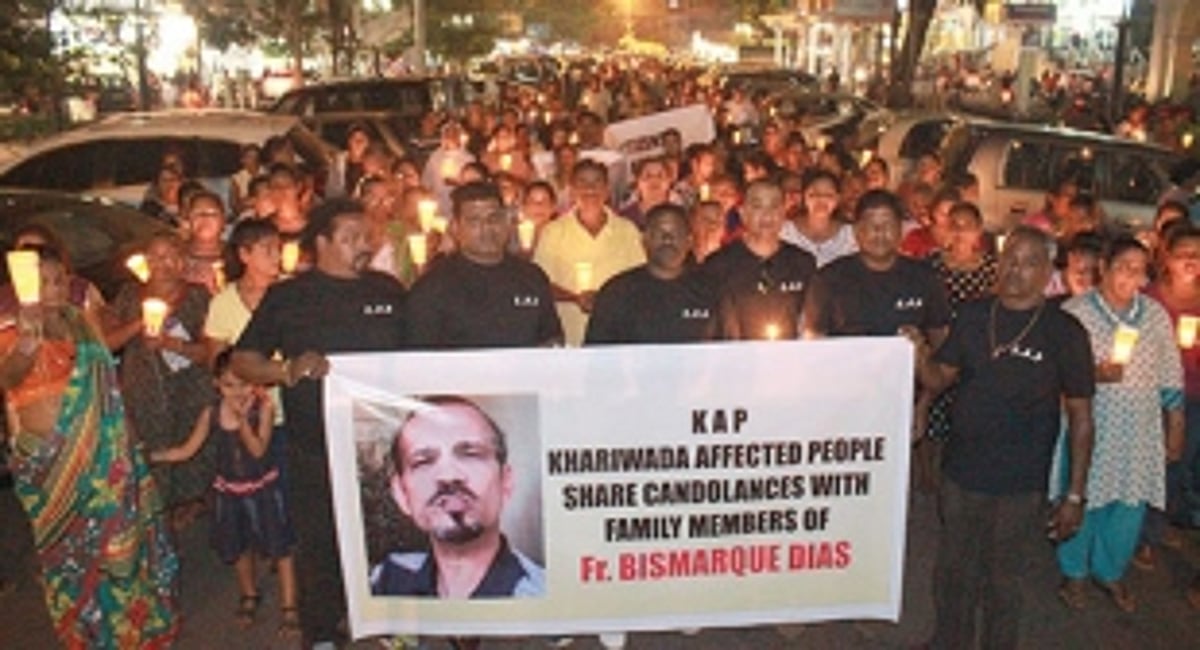 Khariwado locals reminisce the role of Fr Bismarque Dias in their movement