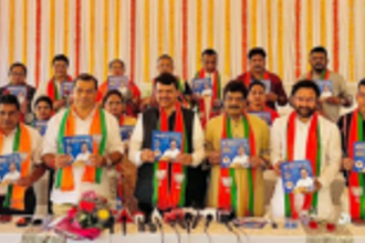 Khaunte promises CCTV, uninterrupted power supply, water and e-mobility