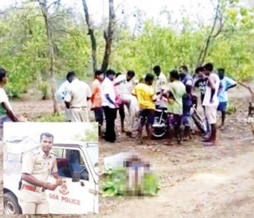 Kicking cop of Sanguem, gives friend of drowning victim the “boot”