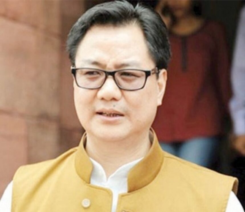 Kiren Rijiju assigned charge of AYUSH Ministry