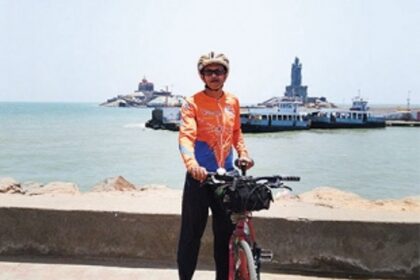 Kolkata to Kanyakumari on a bicycle and a prayer!