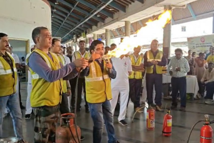 Konkan Railway Conducts Joint Civil Defence Drill at Margao Station to Boost Emergency Readiness