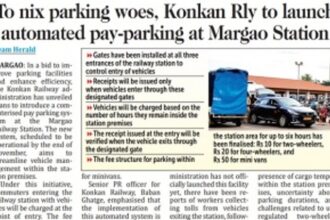 Konkan Railway Corp re-tenders pay-parking contract after citizens protest