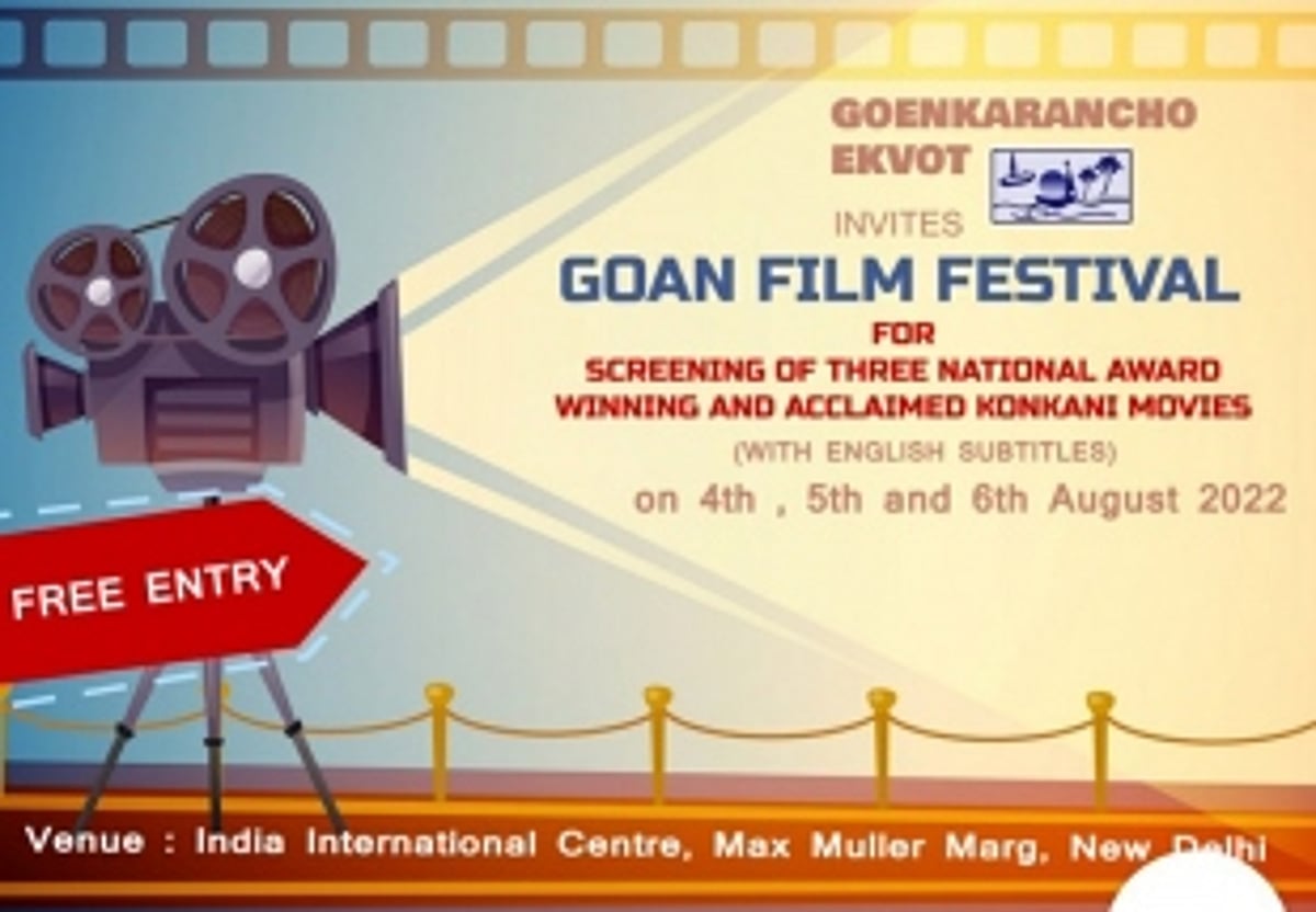 Konkani Film Fest in Delhi from Aug 4-6