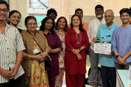 Konkani Short Film "GHAR" Launched with Muhurat Clap by Noted Writer Adv Uday Bhembre