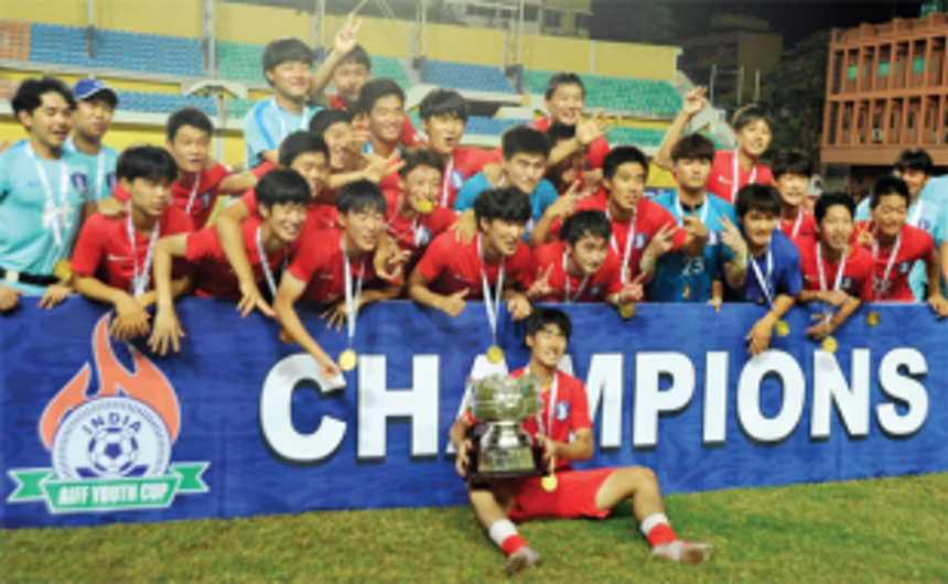 Korea Republic clinch AIFF Youth Cup 1 Korea Republic clinch AIFF Youth Cup