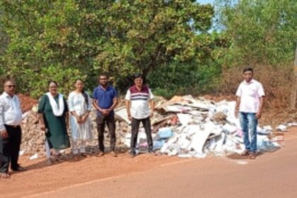 Korgao & Parcem Panchayat raise concerns of garbage dumping; demand installation of cameras