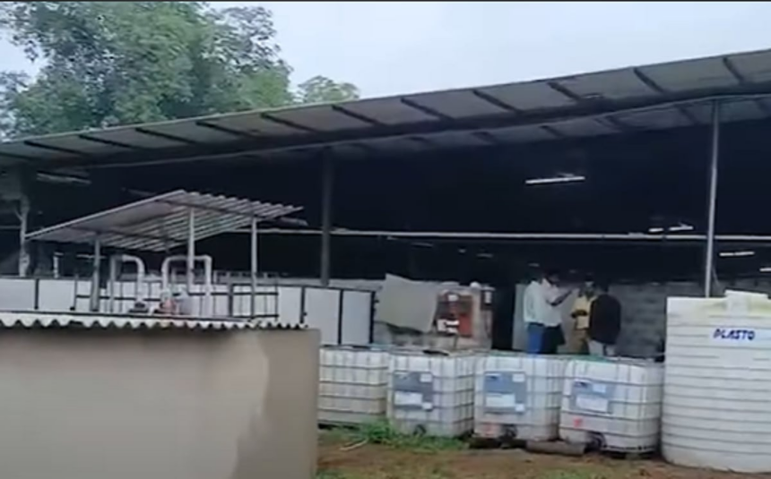 Koshti villagers protest, seek cancellation of piggery farm NOC 1 Koshti villagers protest, seek cancellation of piggery farm NOC