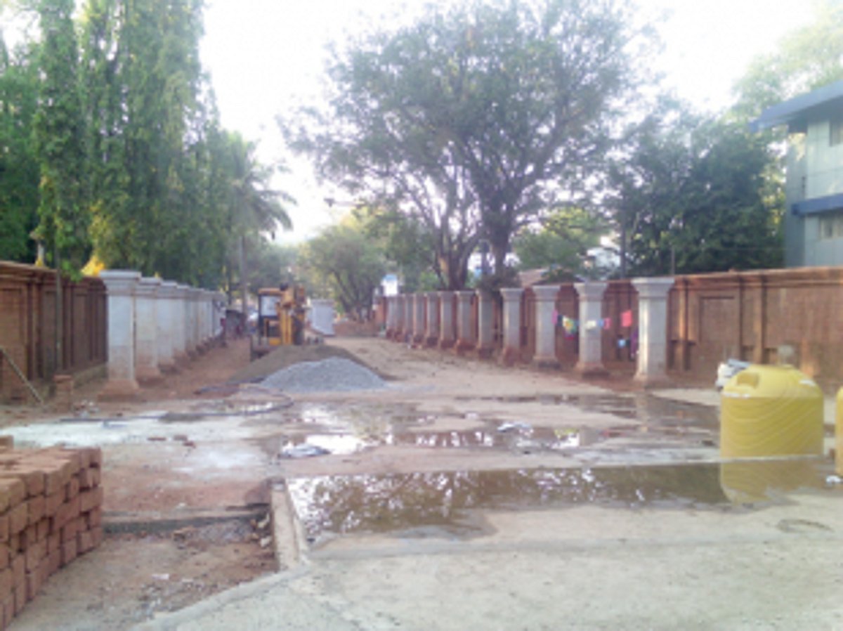 Kranti Maidan beautification work nearing completion