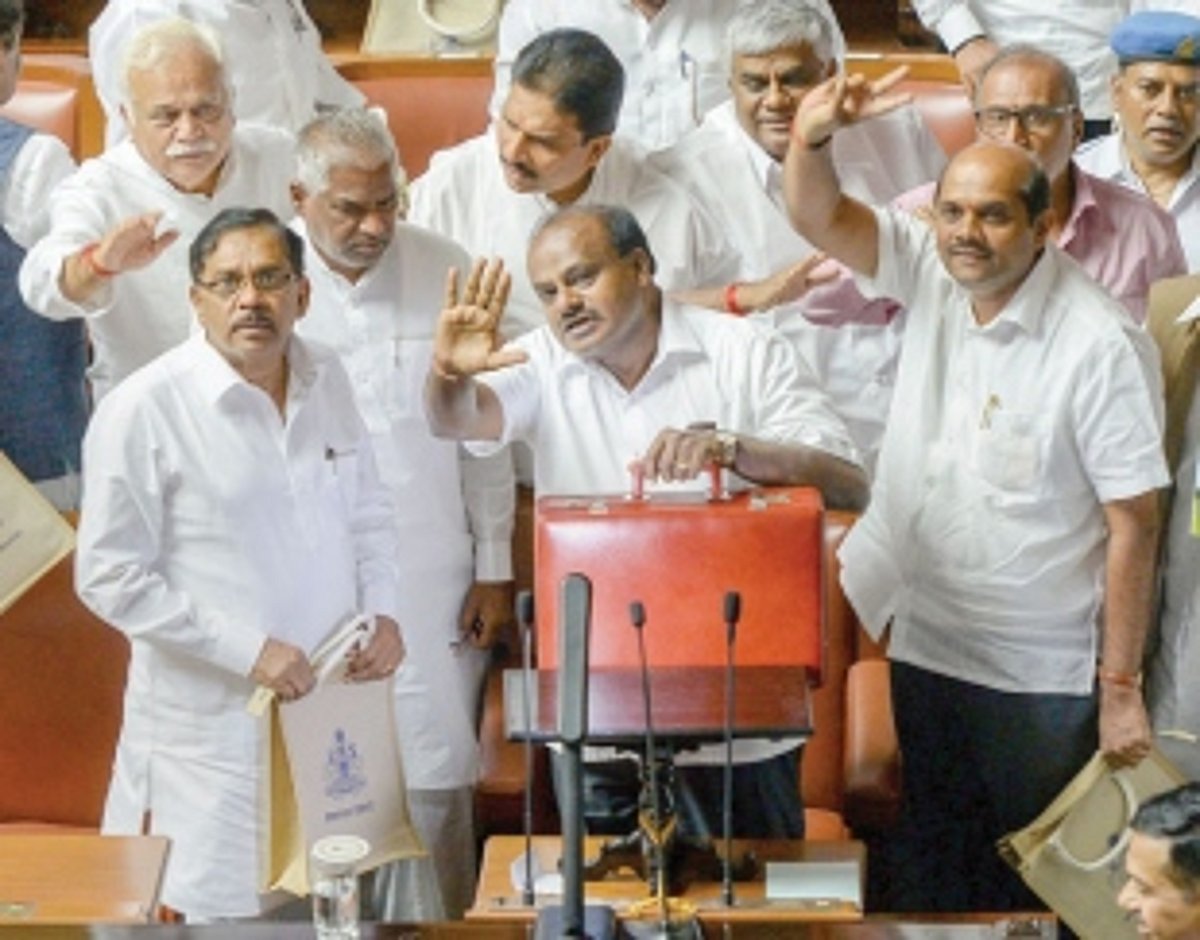 Kumaraswamy waives Rs 34K cr farm loans; makes fuel, power costlier