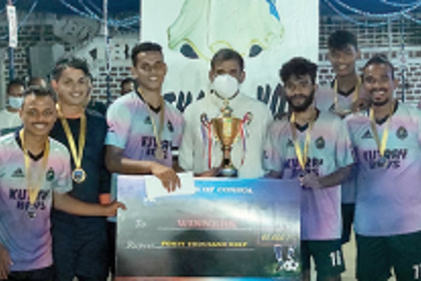 Kutray Boys win 5-a-side football at Consua