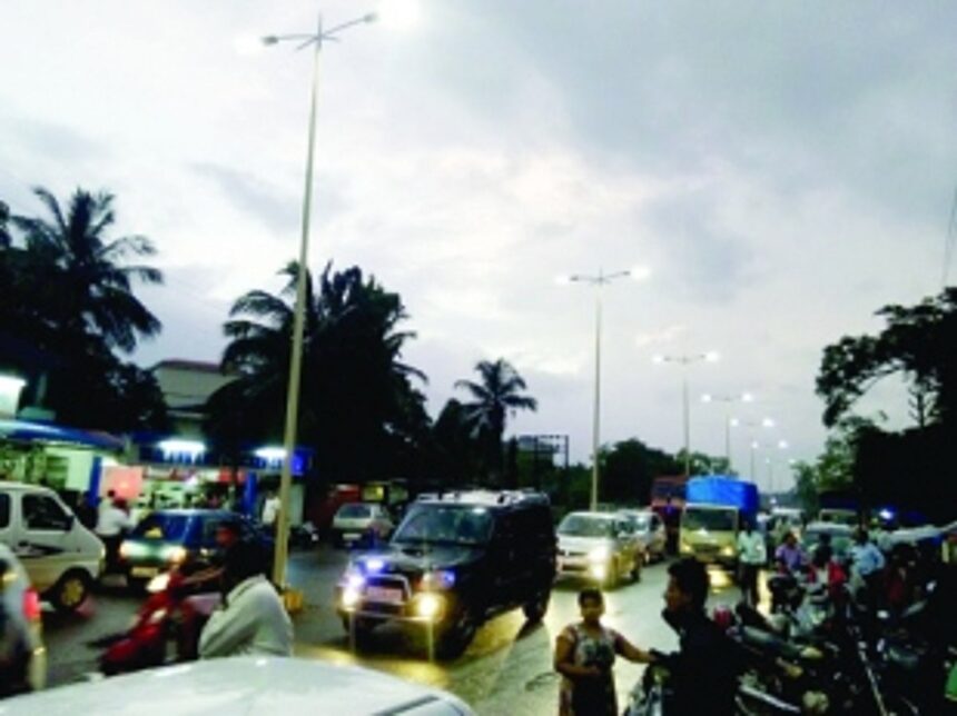 LED lights inaugurated across Rawanfond Bridge 1 LED lights inaugurated across Rawanfond Bridge
