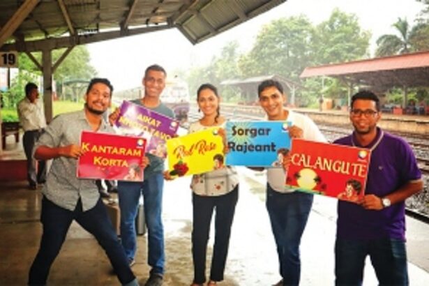 LOADED WITH GIFTS, RADIO JOCKEYS WISH LORNA IN MUMBAI