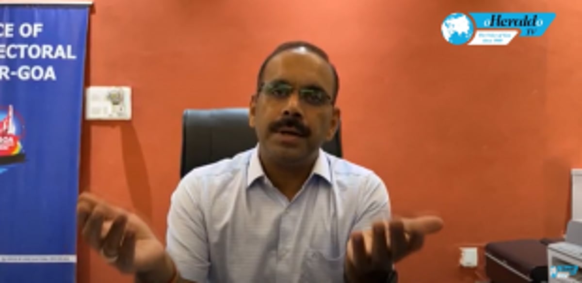 LOK SABHA ELECTIONS LIKELY IN APRIL 2024: CEO GOA