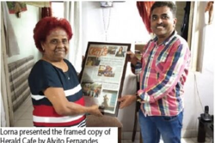 LORNA SAYS THANK YOU TO HERALD