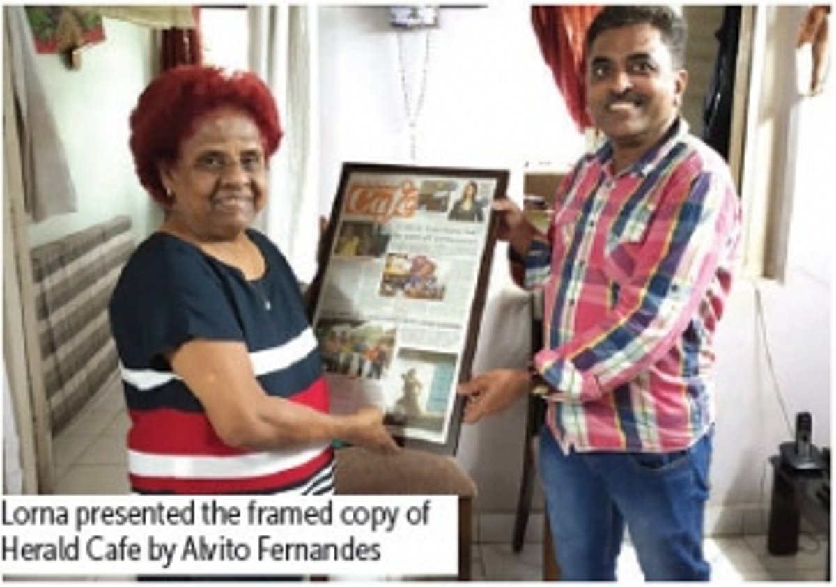 LORNA SAYS THANK YOU TO HERALD