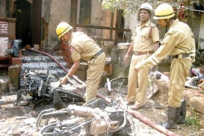 LPG cylinder explodes, 1 hurt