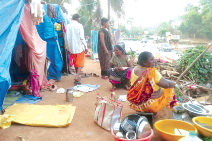 Labourers in Farmagudi Live in Deplorable Conditions, Raising Health Concerns for Nearby School