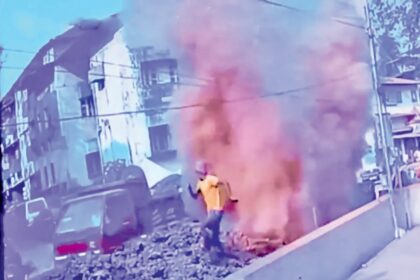 Lakhs lost in Bhatlem gas pipeline damage