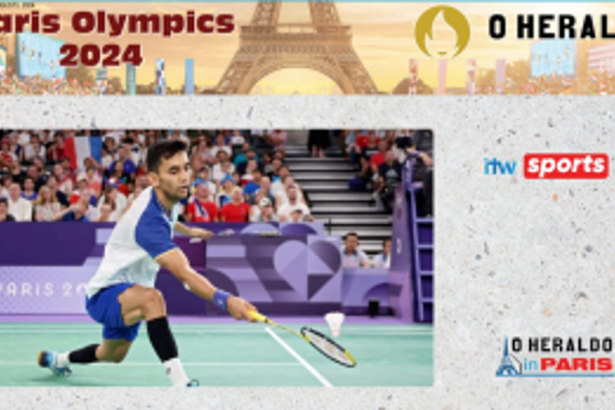 Lakshya first Indian man to shuttle into semis