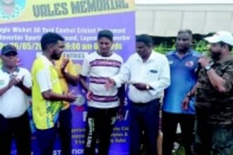 Lalu lifts single wkt 30-yard control cricket trophy