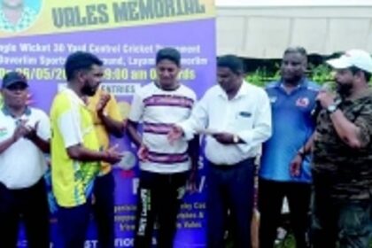 Lalu lifts single wkt 30-yard control cricket trophy